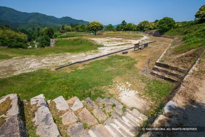 月山富田城の山中御殿平