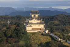 「くれたけイン・掛川」から掛川城を望む