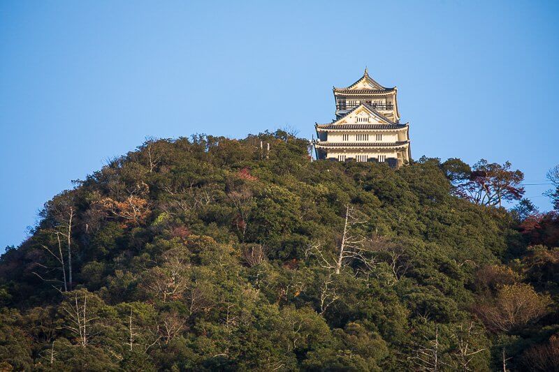 岐阜城の復興天守