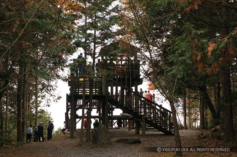 備中松山城の雲海展望台