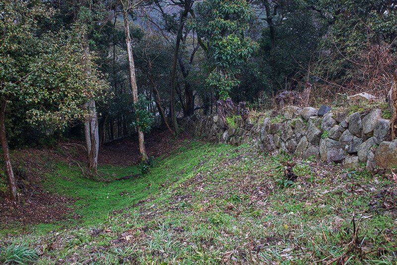 彦根城の登り石垣