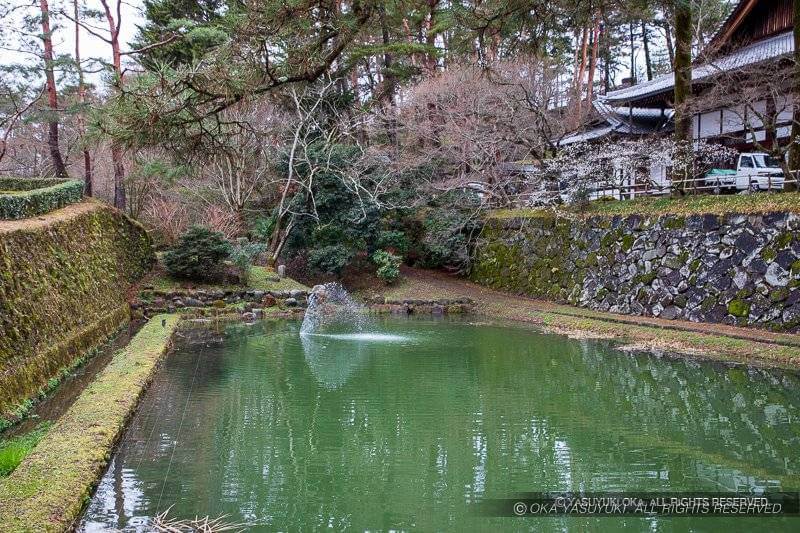 亀山城内堀跡