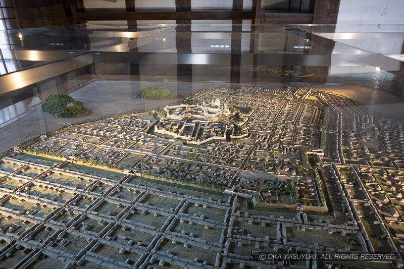 姫路城総構の模型