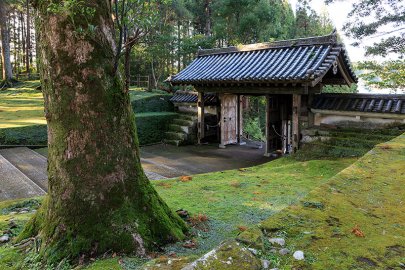 飫肥城旧本丸の北門