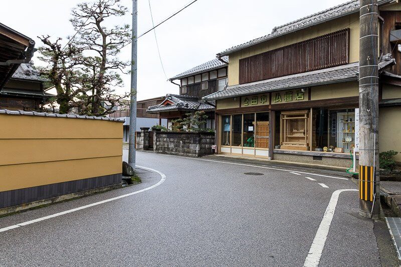 七曲がり・彦根住家町