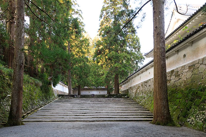 飫肥城本丸への登城路