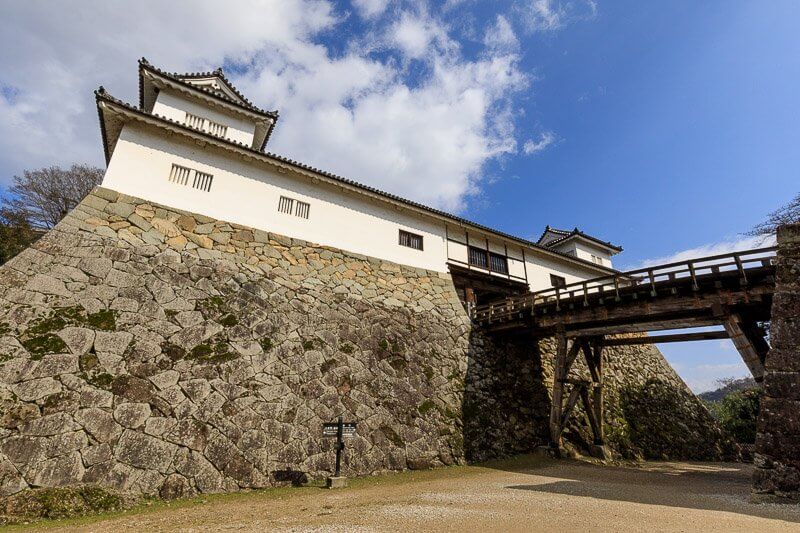 天秤櫓と廊下橋