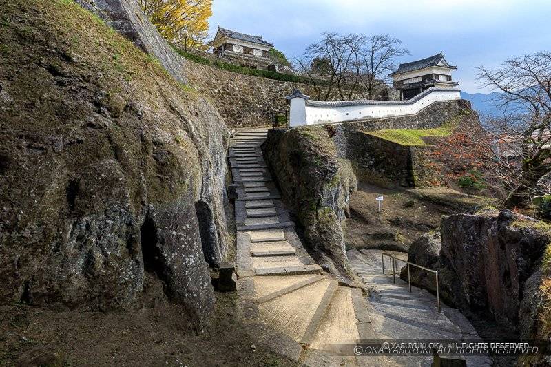 臼杵城 鐙坂