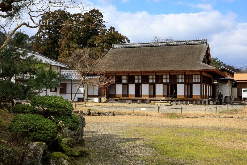 彦根城楽々園の御書院