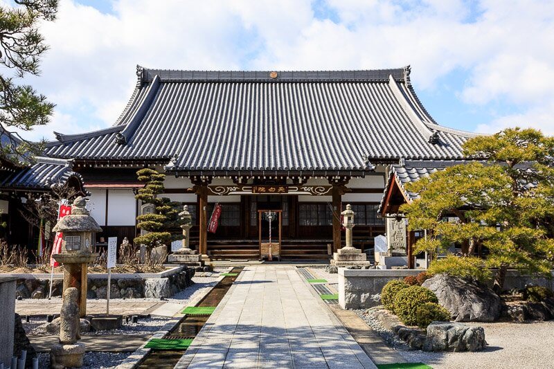 宗安寺本堂・彦根城下町