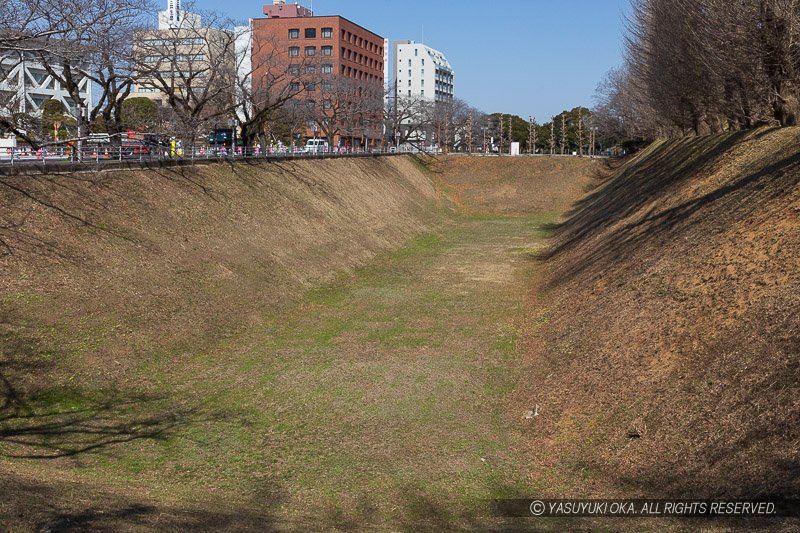 水戸城三の丸空堀