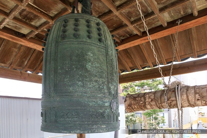 朝倉貞景公寄進の梵鐘・西光寺