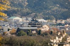 猪崎城から見た福知山城