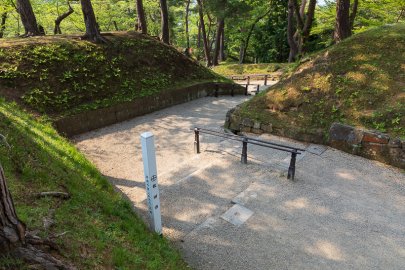 久保田城の虎口