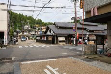 郡上八幡城の大手門跡