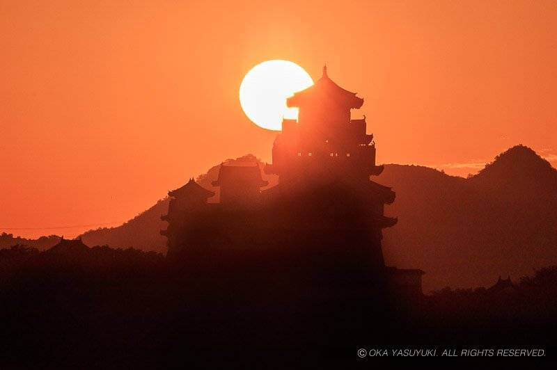 名古山霊苑から撮影