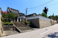 真田丸跡に建つ心眼寺