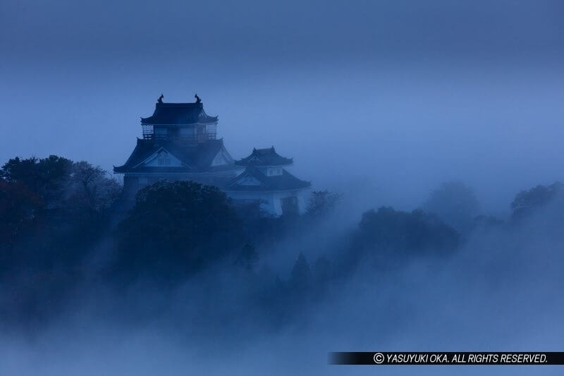 越前大野城の雲海