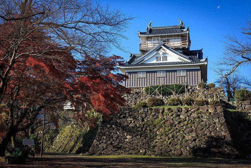 越前大野城の天守