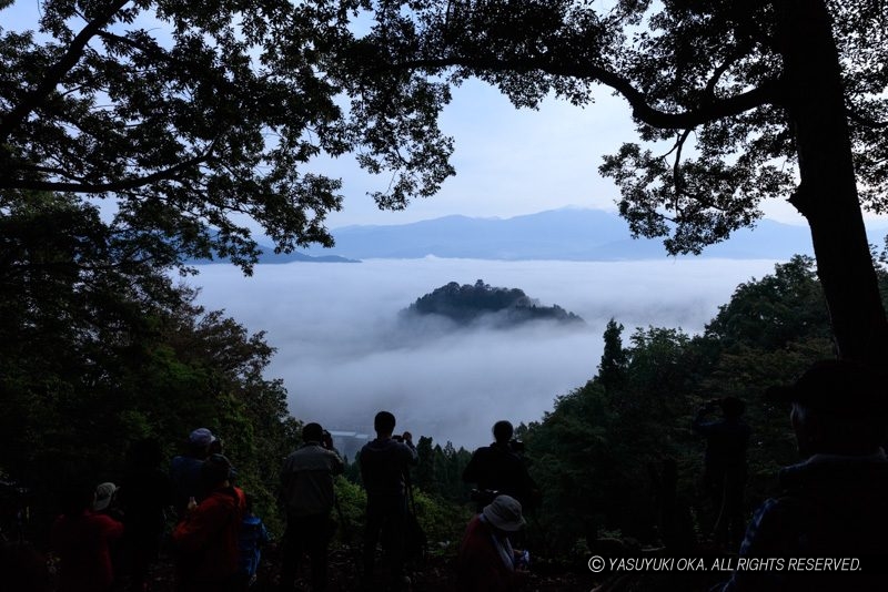 戌山城南出丸からの風景