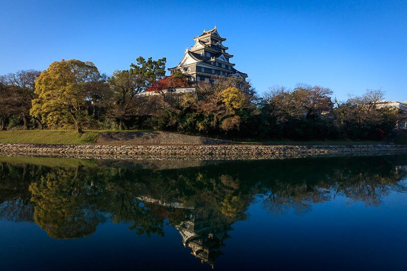 岡山城の天守