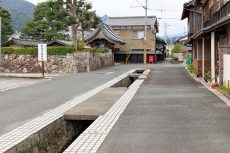 大溝の町割り水路