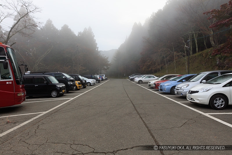 立雲峡駐車場