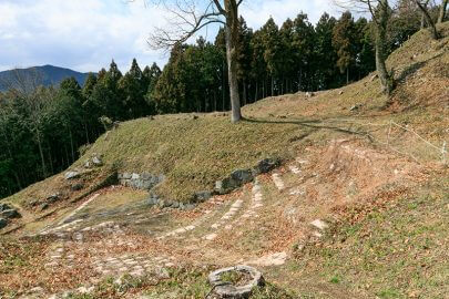 宇陀松山城：大手虎口