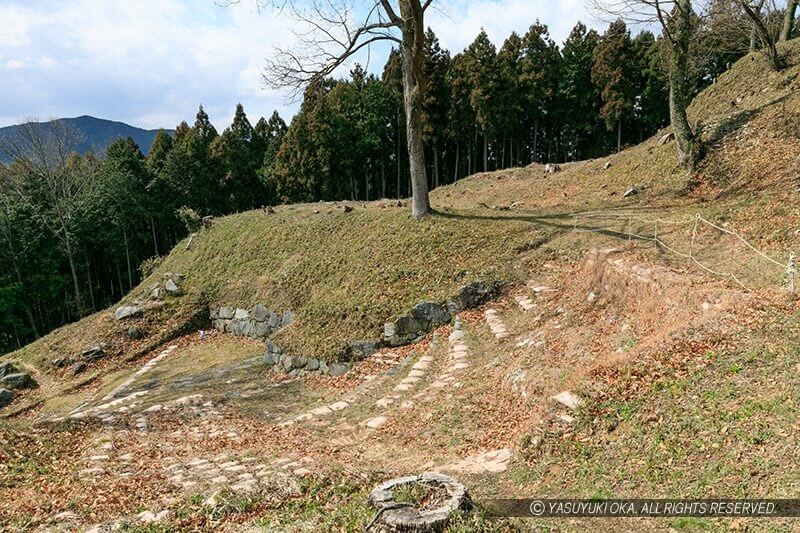 宇陀松山城：大手虎口