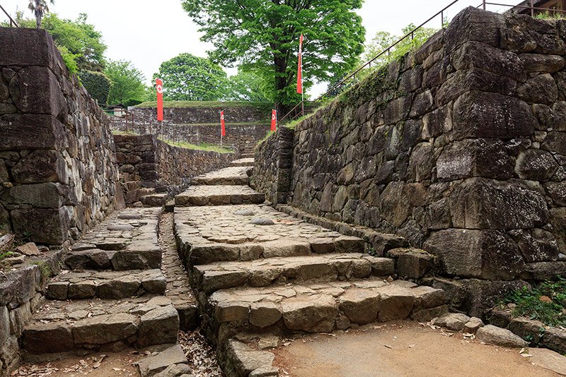 金山城の大手虎口