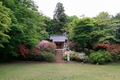 滝山城本丸跡