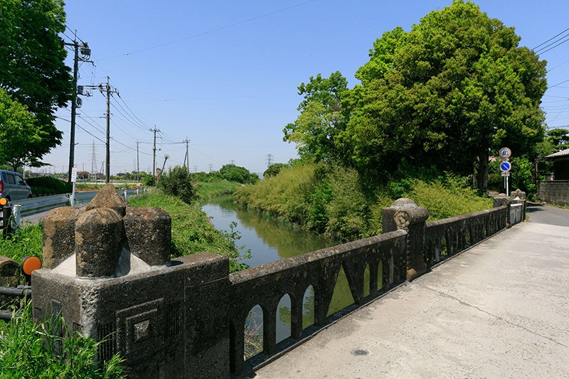 石田堤と堀切橋