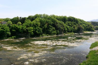 鉢形城・荒川