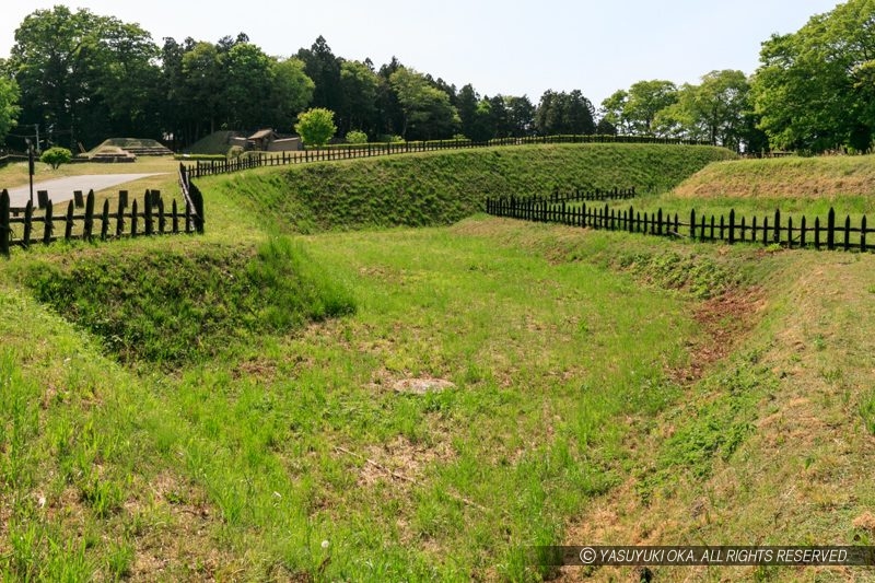 鉢形城・堀跡