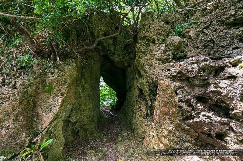 安慶名城一の郭城門