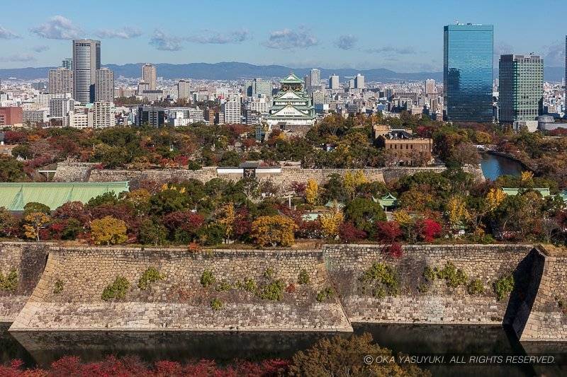 KKRホテル大阪から大阪城