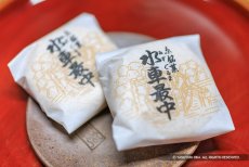 「水車最中」京菓子司 おくやま菓舗