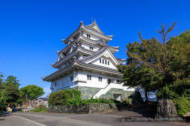川島城 模擬天守