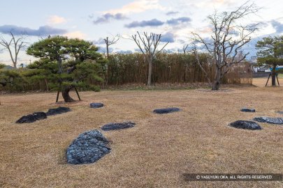 勝瑞館跡 枯山水庭園