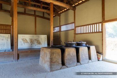 吉川元春館の台所（復元）