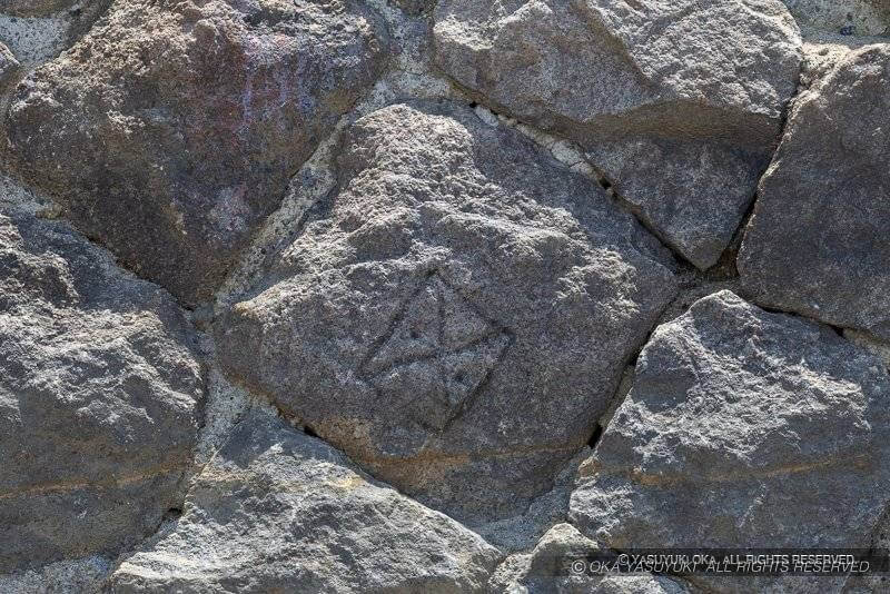 神戸第一波止場の北側防波堤に見られる刻印