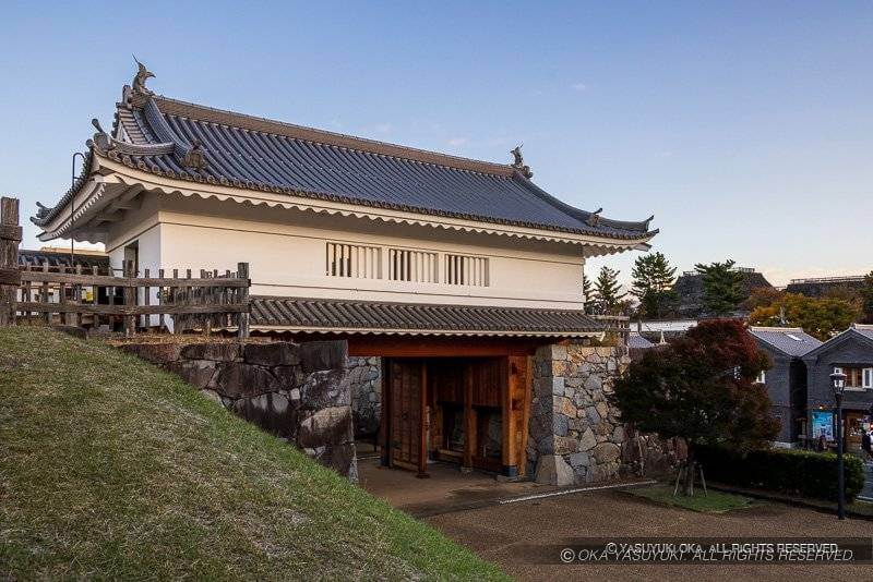 甲府城 山手渡櫓門