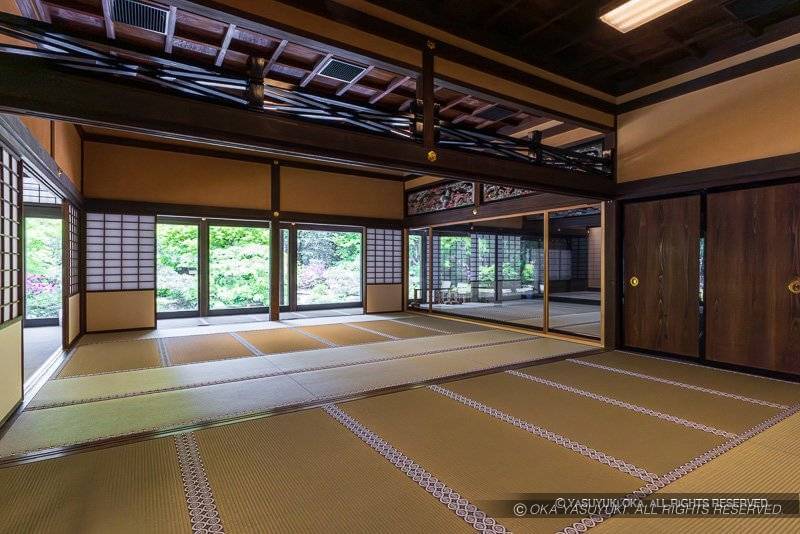 柳本陣屋大書院二の間と下段の間
