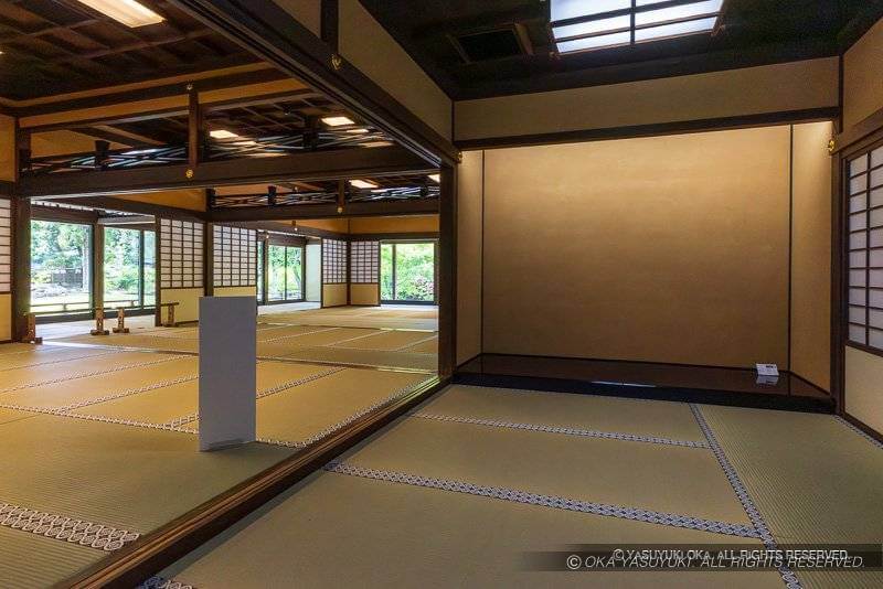 柳本陣屋大書院の勤の間