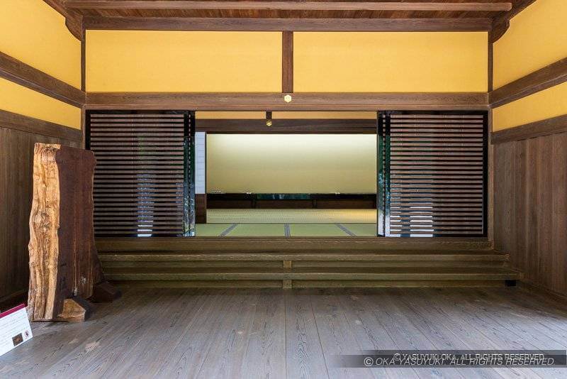 柳本陣屋の大書院玄関