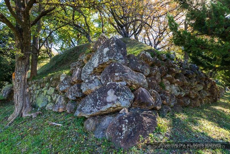 加納城天守台石垣