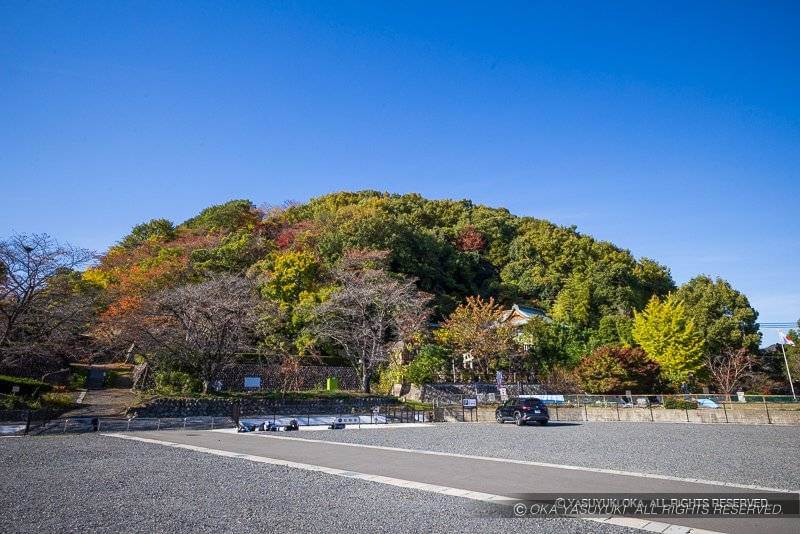鷺山城と居館跡