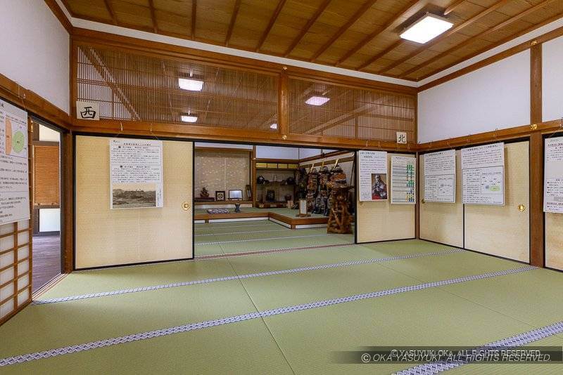 田峯城本丸御殿内部