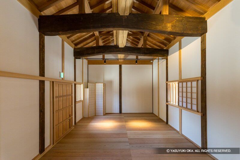 福岡城潮見櫓1階内部