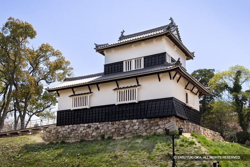 福岡城の潮見櫓